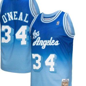 Mitchell & Ness Swingman Los Angeles Lakers Road 1996-97 Shaquille O'Neal Jersey